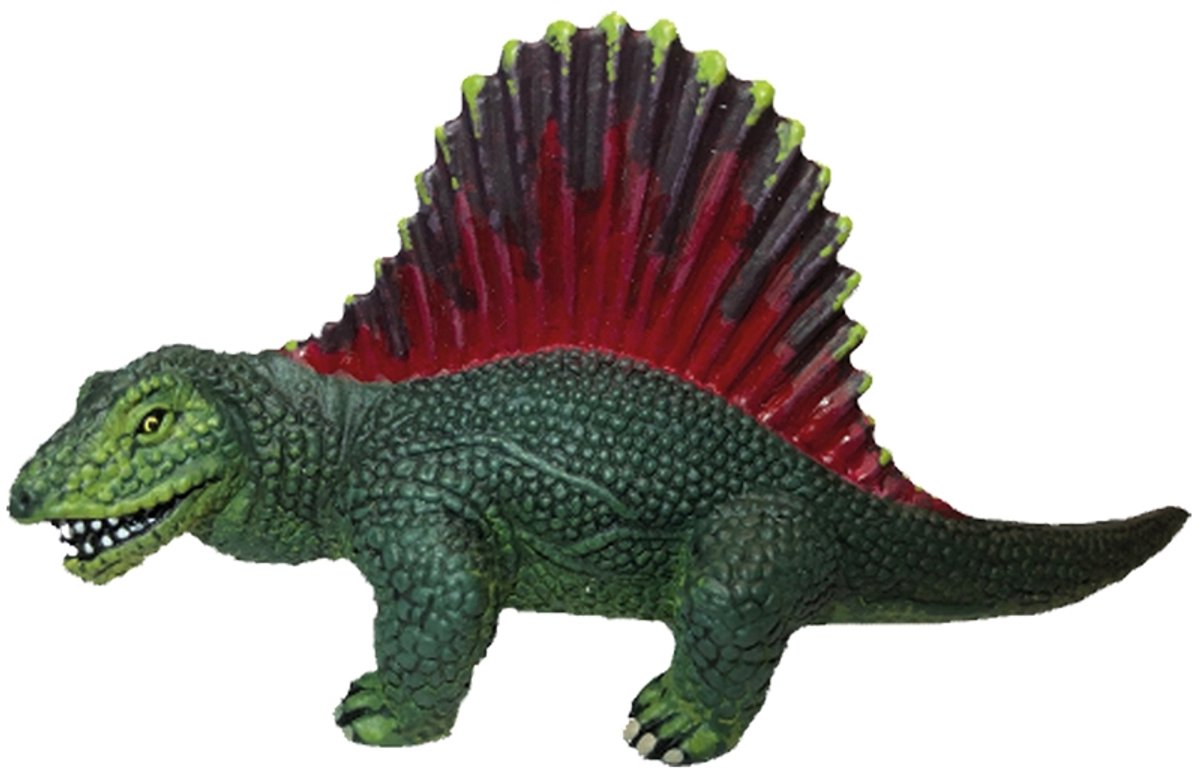 Bullyland 61316 – legefigur og samlerfigur dimetrodon – ca. 7 cm – naturtro og detaljeret design – ideel som legefigur, kagepynt eller lille gave til børn fra 3 år.