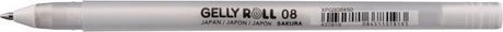 Sakura gelly roll basic hvid gel pen 08