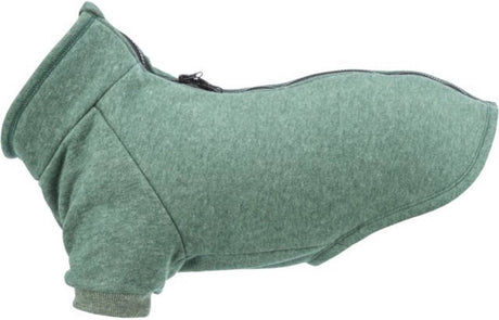 Trixie sweatshirt citystyle amsterdam mørkegrøn - hundetøj - 30 cm