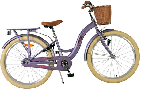 Volare blossom børnecykel - piger - 24 tommer - lilla