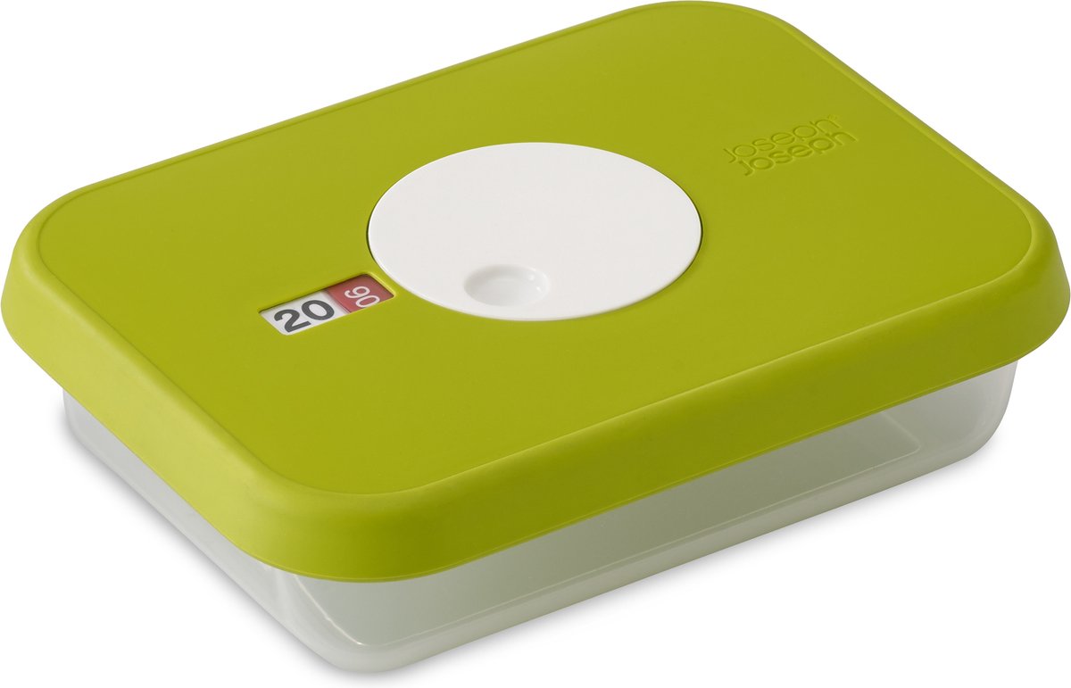 Joseph joseph dial madopbevaringsboks - datoangivelse - 0,7l - grøn