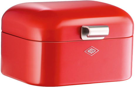 Wesco mini grandy brødspand | 2 liter - størrelse s | metal - rød | brødkasse