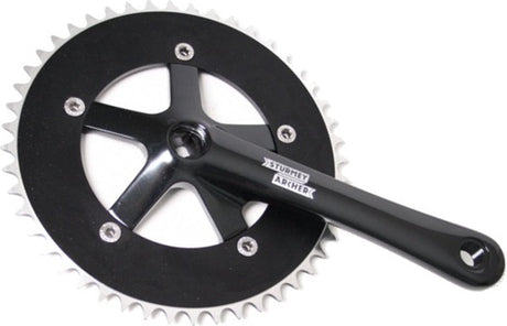 Sturmeyarcher sturmey archer kranksæt sort 1 8 46t 170mm fct26 (sa)