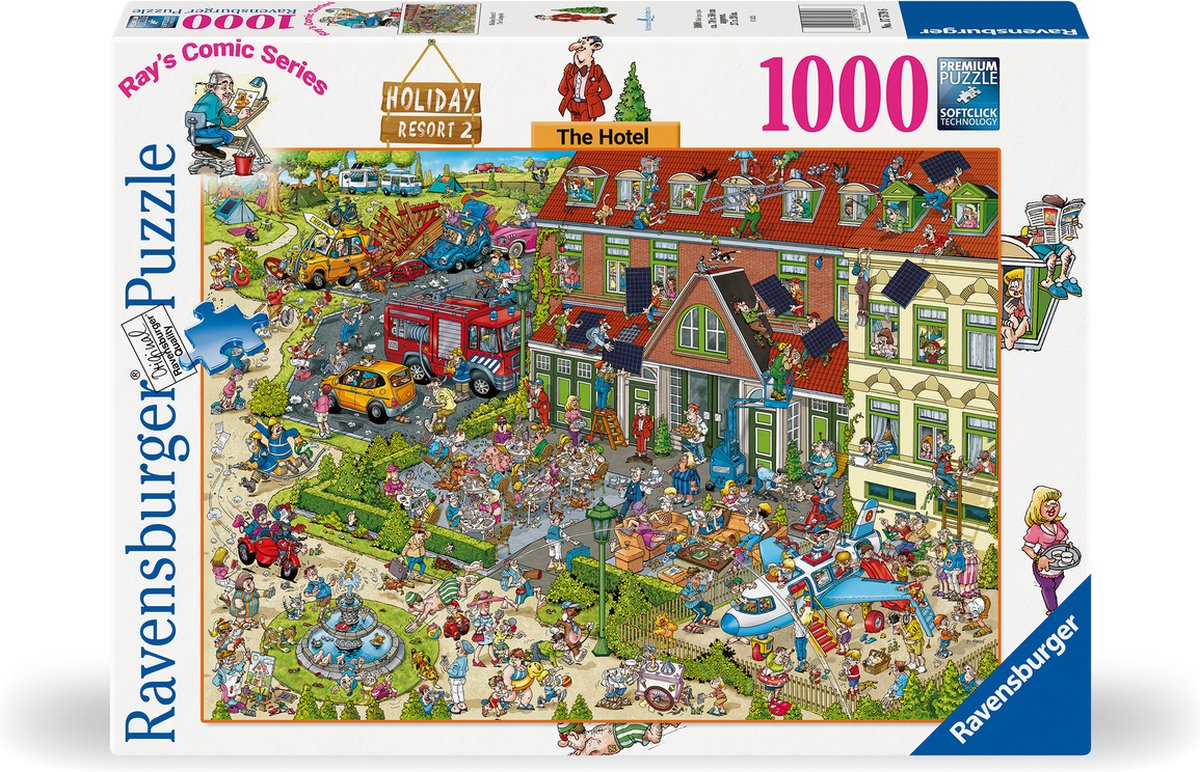 Ravensburger Holiday Resort 2 The Hotel Ben Puzzle, 1000st.