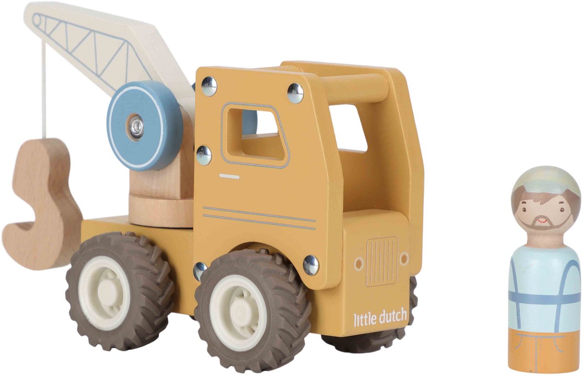 Lille hollandsk kranbil LD2530.