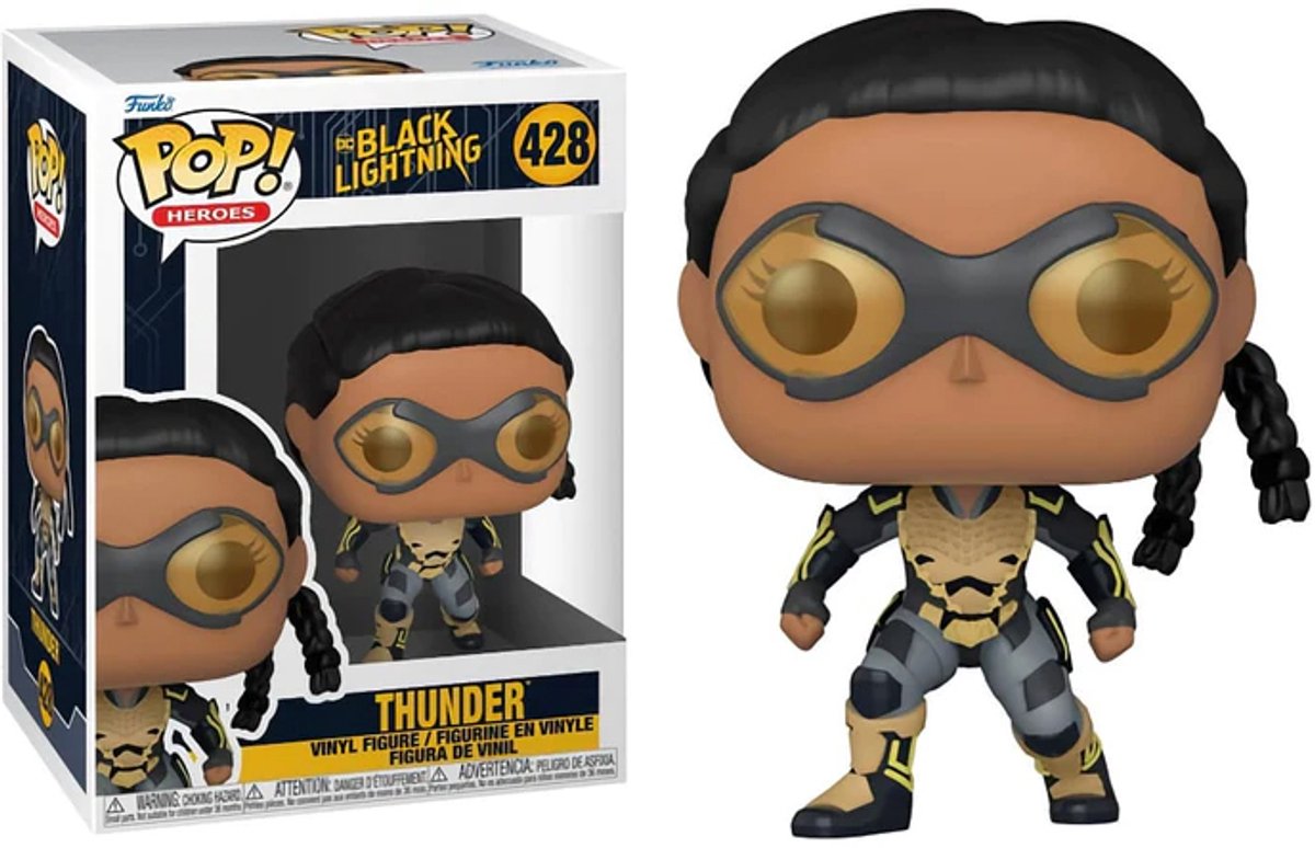Funko sort lyn torden vinyl figur 428 pop! standard unisex