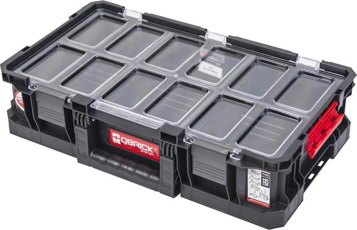 Qbrick system værktøjskasse organizer flex plus system to værktøjskasse
