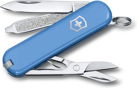 Victorinox klassisk SD lommekniv - sommerregn - 7 funktioner - rustfrit stål
