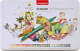 Bruynzeel • expression fineliner penselpen sæt 72 farver