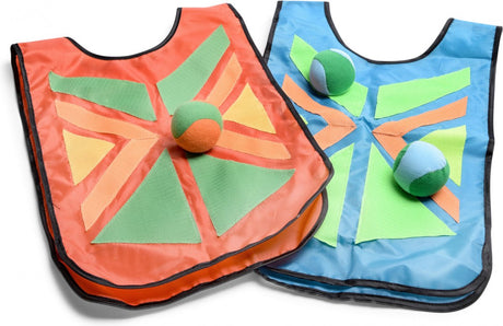 Bs legetøj mavefang bold kaste spil sæt - bold kaste spil med velcro - legetøj fra 4 år - 2 til 4 spillere
