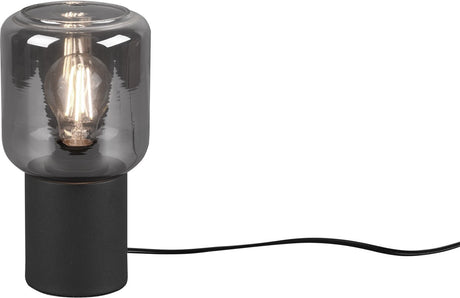Rl live your light reality nico - bordlampe - sort mat - ekskl. 1x e27 4w