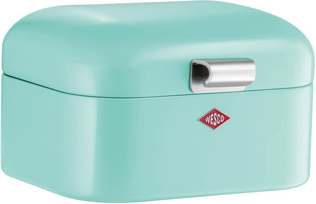 Wesco mini grandy brødspand | 2 liter - størrelse s | metal - mynte | brødkasse