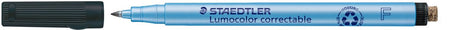 Staedtler tusch ohp lumo f 305 korrigerbar sort | yderkasse med 10 stk. | 10 stk