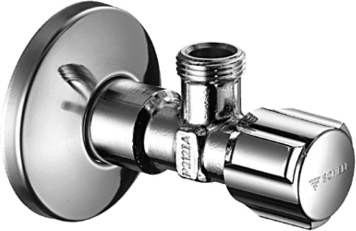Schell komfortvinkelhane med komfortstyringsfunktion - 1 2 x3 8 krom