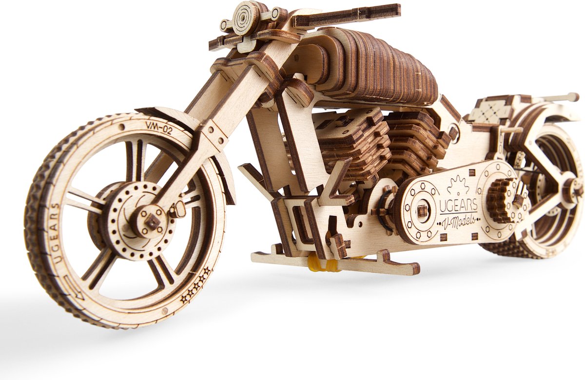 Ugears træ 3D model - Moto VM-02