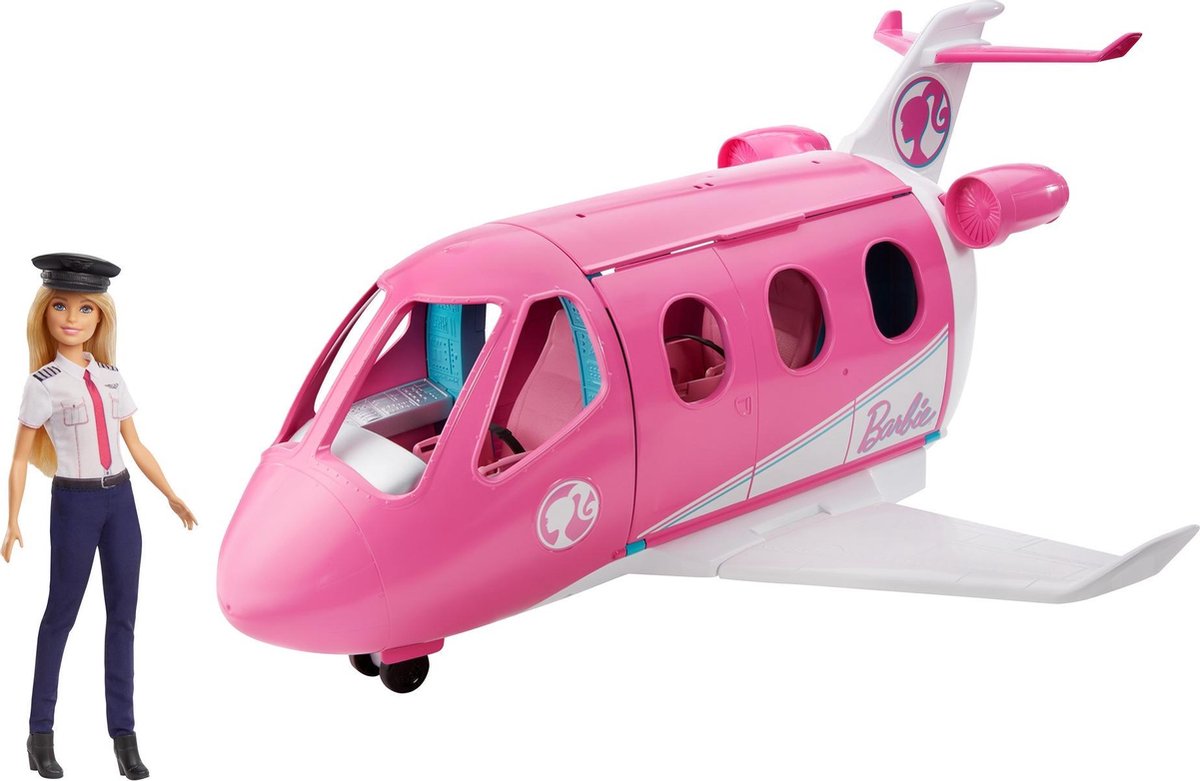 Barbie drømmefly pilot legesæt