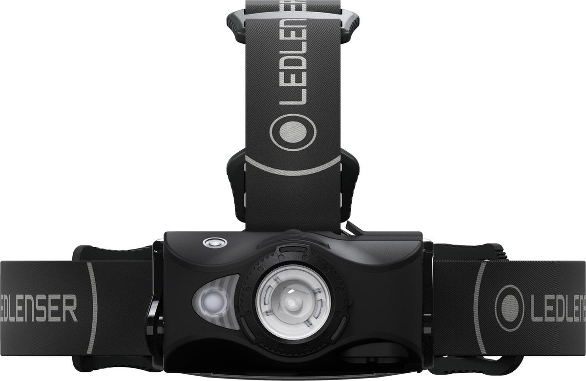 Ledlenser mh8 genopladelig pandelampe - 600 lumen - fokuserbar - sort