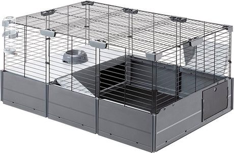 Ferplast -konijnenhok-multipla-107,5x72x50-cm-zwart