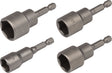 Kreator - accessories - krt062500 - dopsleutelset magnetisch - 13-15-17-19mm - 4 st.