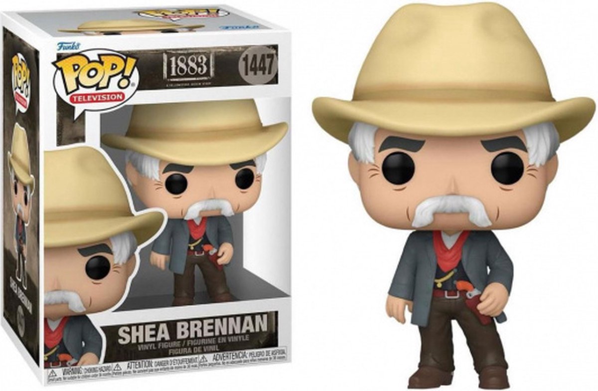 Funko pop! tv: 1883: en historie om oprindelse i gulsten - shea brennan