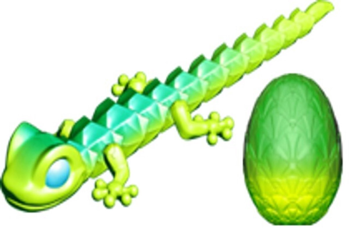 Spin master gecko - random model - crystalynx dragons