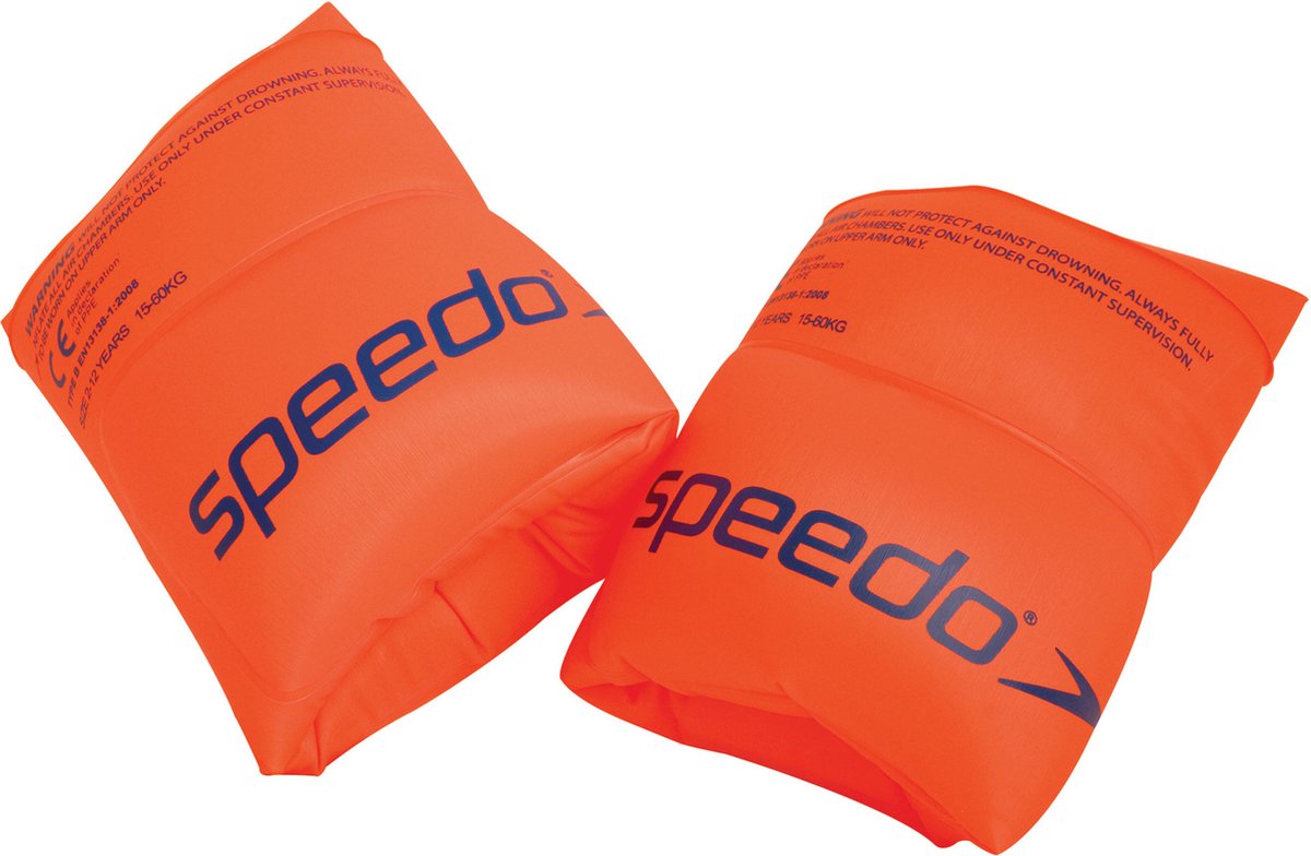 Speedo roll up svømmebånd (2-12 år) - orange