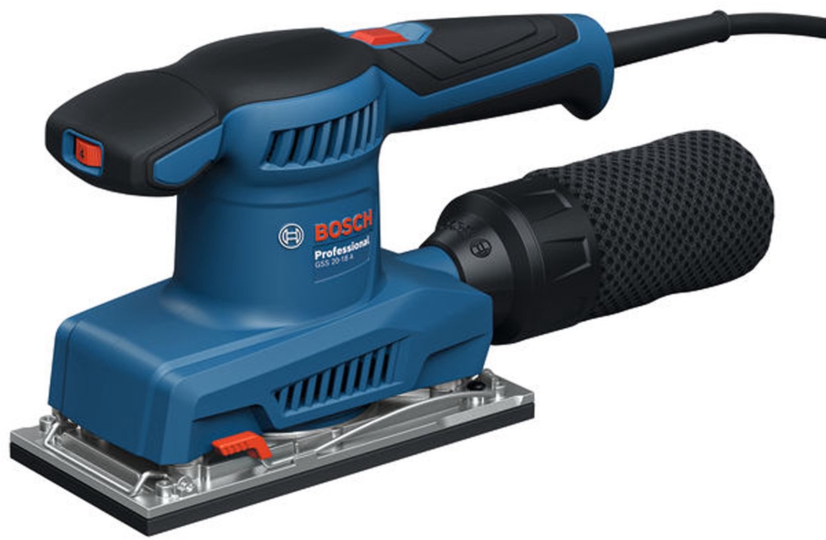 Bosch professionel gss 20-18 a – vibrerende slibemaskine – 200 w