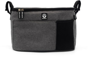 Dooky stroller organizer deluxe sort grå