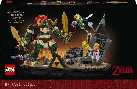 Lego ® the legend of zelda™: ocarina of time™ - den sidste kamp - modelsæt til voksne - 77093