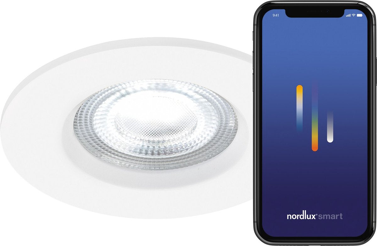 Nordlux don-downlighter-smart-rgb-3pack-ip65-hvid