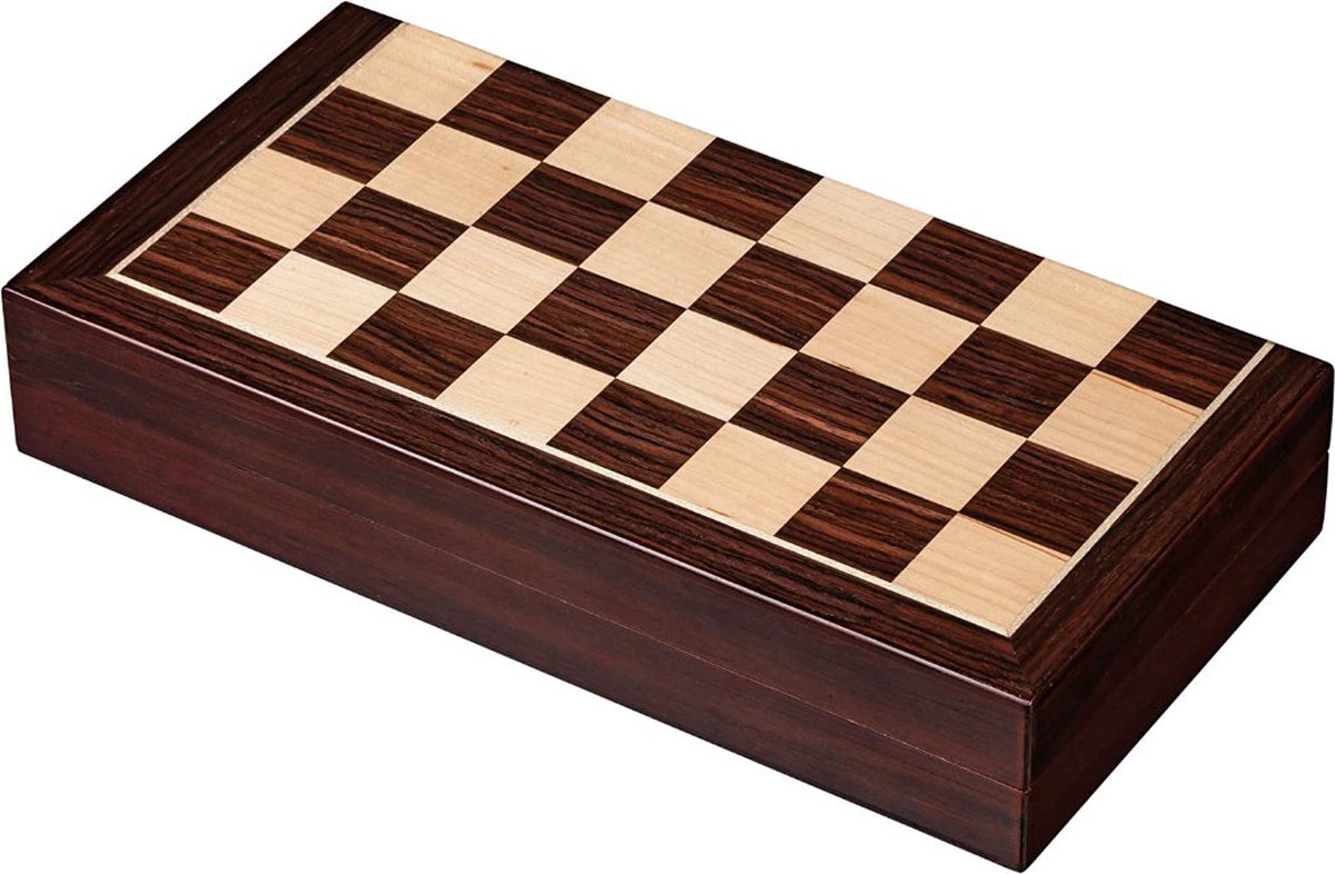 Philos skak brik backgammon kassettefelt 30 mm, kongehøjde 63 mm