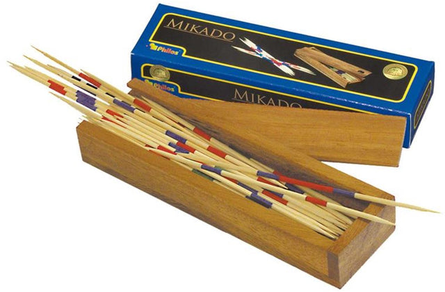 Philos mikado i trækasse