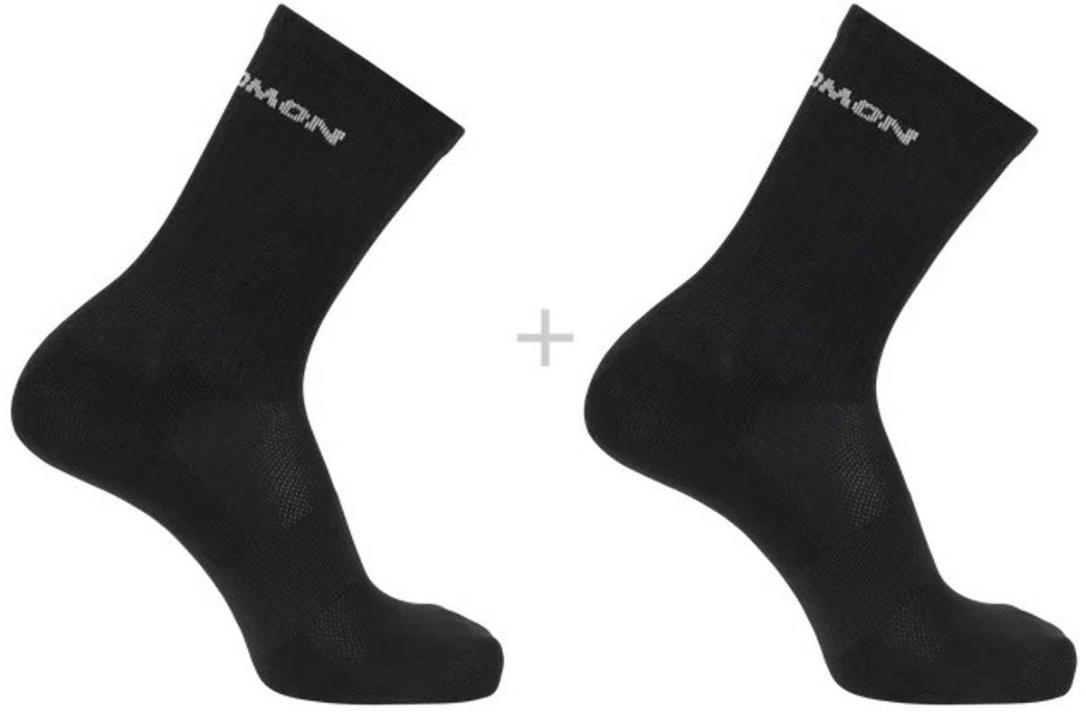 Salomon - evasion crew sokker | 2-pak | sokker | str xl 45-47 - sort