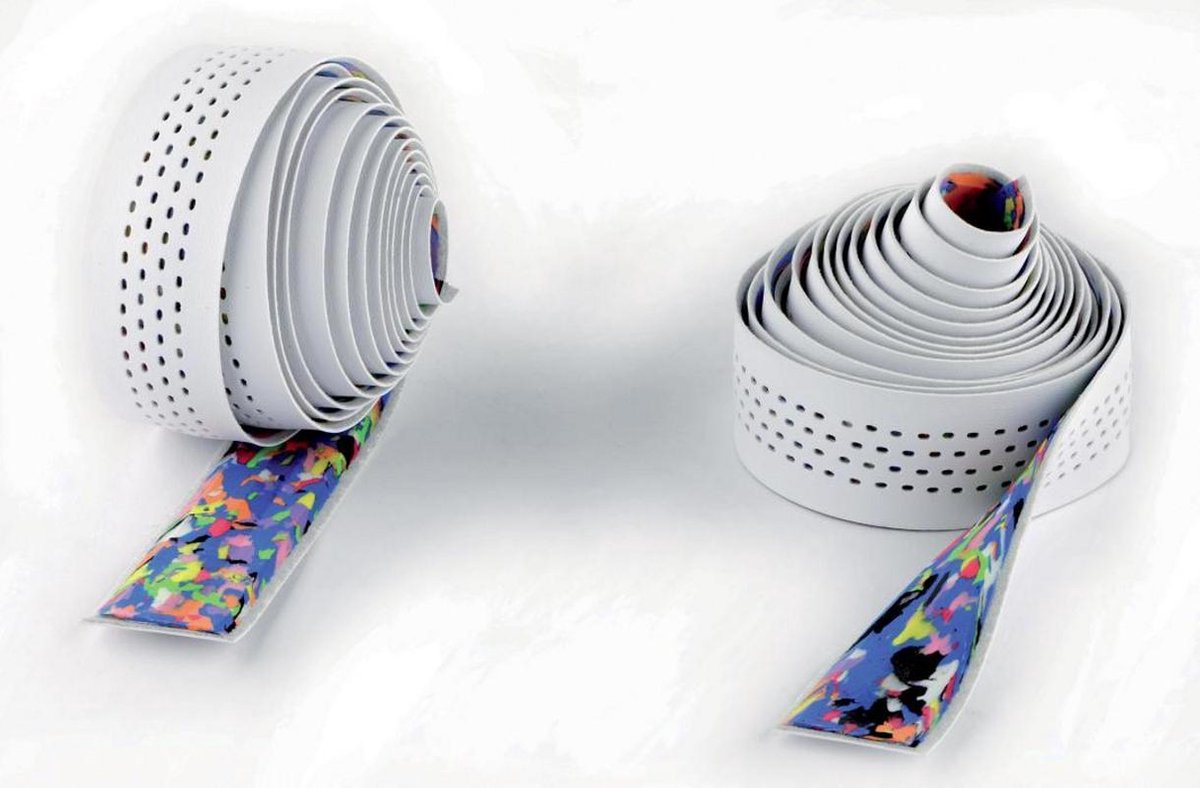 Cinelli kaleido bånd styrtape, hvid