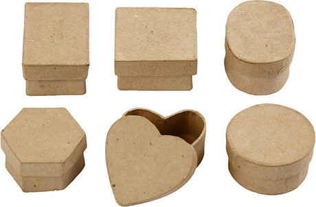 Creativ virksomhed https: www.cchobby.nl mini-boxes-h-3-cm-d-4-6-cm-6-piece-1-box