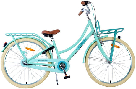 Volare Excellent børnecykel - piger - 24 tommer - grøn - 3 gear