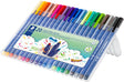 Staedtler triplus farve farve pen - æske 20 stk