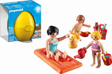 Playmobil påskeæg familiesjov mor og børn - 4941