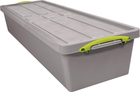 Really useful box recycled opbergdoos 23 l, nestbaar, grijs 3 stuks