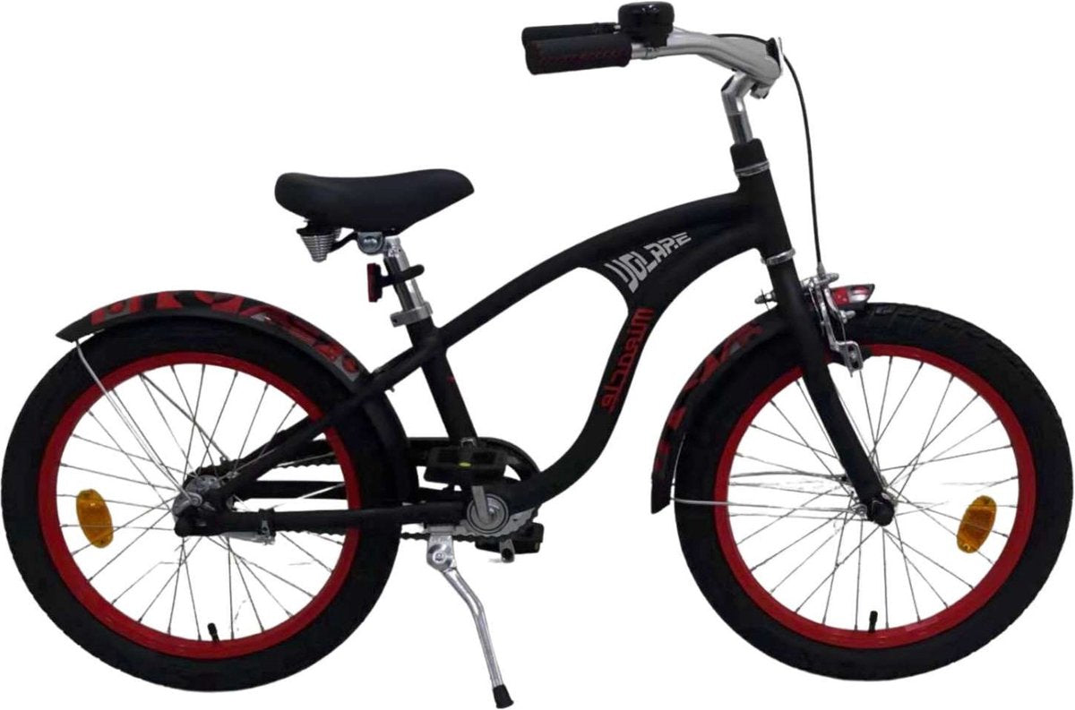 Volare Miracle Cruiser Børnecykel - Drenge - 16 tommer - Matt Black - Prime Collection