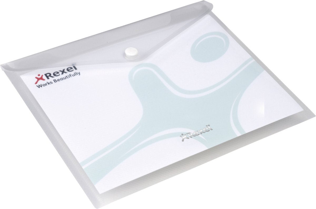 Rexel is dokumentmappe a5 - 5 stk - gennemsigtig
