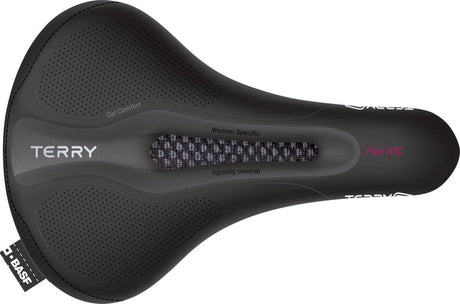 Terry sadel fisio gtc max gel dame sort - zdt154