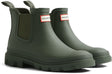 Hunter unisex regnskyl Chelsea mørk oliven - størrelse 40