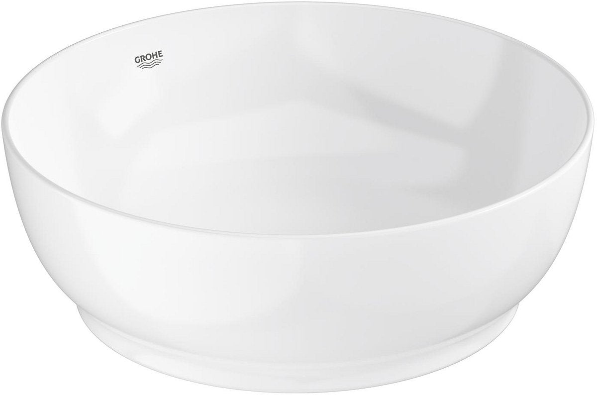 Grohe essence rund håndvask – 40 cm – uden overløb – blank keramik – aquaceramic hyperclean – hvid