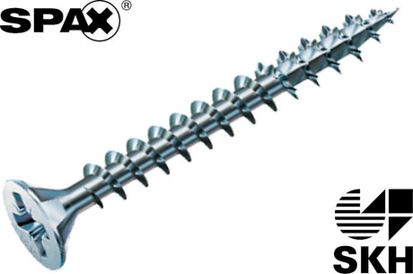 Spax spånpladeskrue galvaniseret pk 4,0 x 30 - 1000 stk.