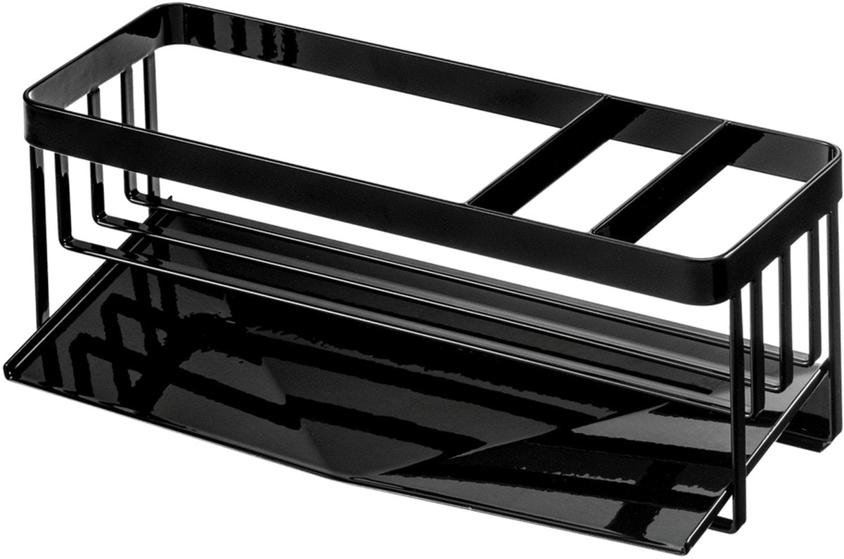 Yamazaki flaske-svamp holder vask - tårn - sort