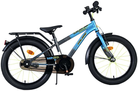 Volare thombike børnecykel - drenge - 18 tommer - blå grå