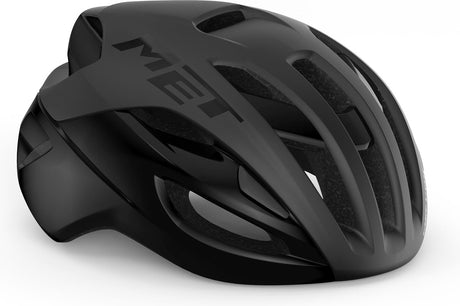 Med rivaliserende mips cykelhjelm - str. l - sort mat blank