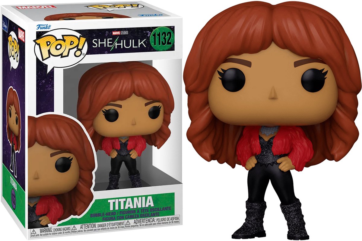 Funko pop! marvel: she-hulk - titania (bobble-head) #1132