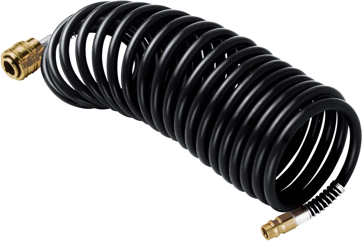 Stanley spiralslange – 5 m. - med hurtigkobling